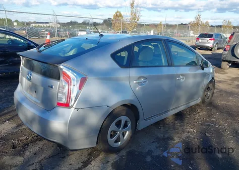 2012 Toyota Prius Two from USA, damaged, VIN JTDKN3DU3C5532813
